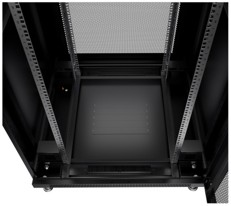 Cabeus, ND-05C-47U80/80-BK, шкаф монтажный телекоммуникационный 19" 47U 800x800x2277mm (ШхГхВ), цвет черный (RAL 9004)  Cabeus, ND-05C-47U80/80-BK, шкаф монтажный телекоммуникационный 19" 47U 800x800x2277mm (ШхГхВ), цвет черный (RAL 9004)