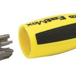 Stanley 9-69-188 - ОТВЕРТКА-ДЕРЖАТЕЛЬ "FATMAX CLIP-N-GRIP MULTI-BIT" С 6-ТЬЮ ВСТАВКАМИ