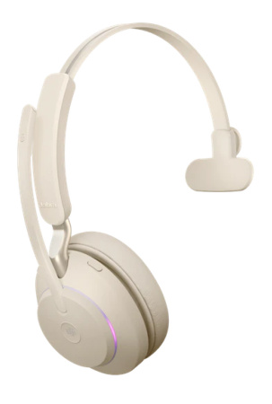 Гарнитура Jabra Evolve2 65, Link380c UC Mono Stand Beige (26599-889-888) Гарнитура Jabra Evolve2 65, Link380c UC Mono Stand Beige (26599-889-888)