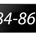 84-86" ЖК панели 84-86" ЖК панели