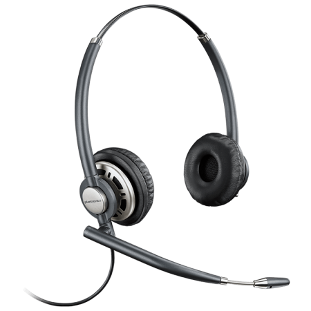 Plantronics EncorePro HW720D Digital BNC (PL-HW720D), профессиональная цифровая гарнитура для колл-центра (QD 6 pin)