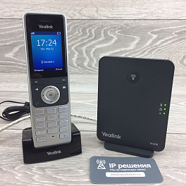 Yealink W60P DECT SIP-телефон (база+трубка)