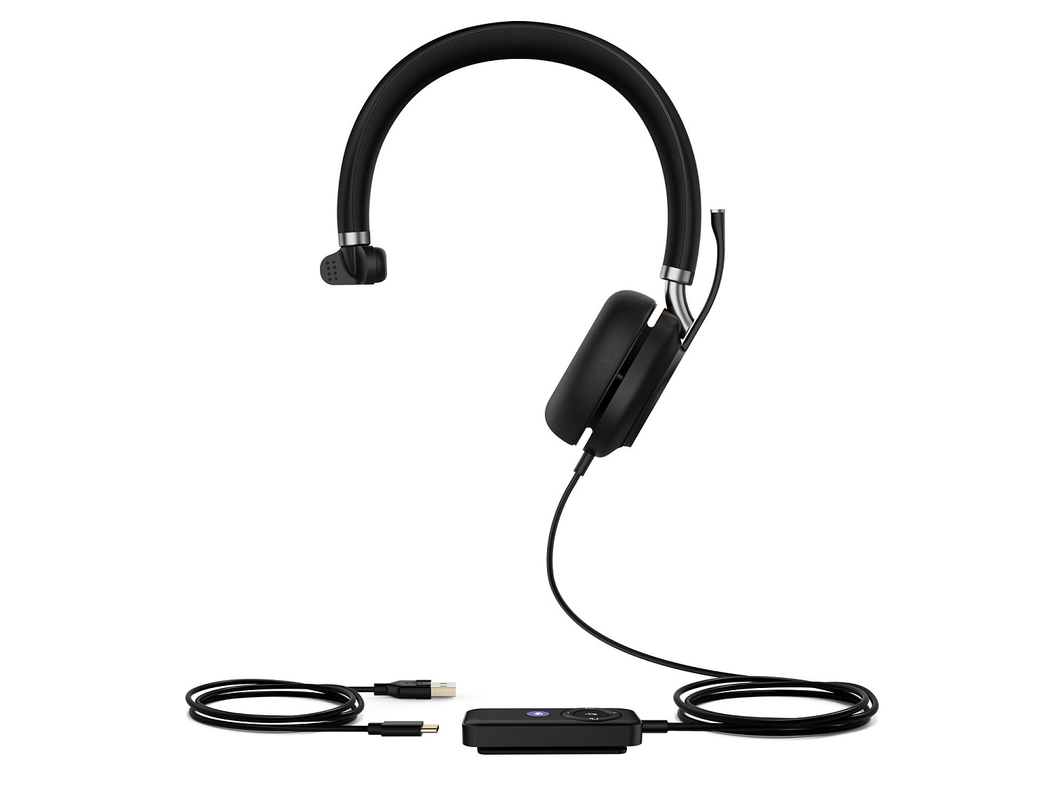 Yealink UH38 Mono Teams W/O BAT, телефонная гарнитура USB/Bluetooth