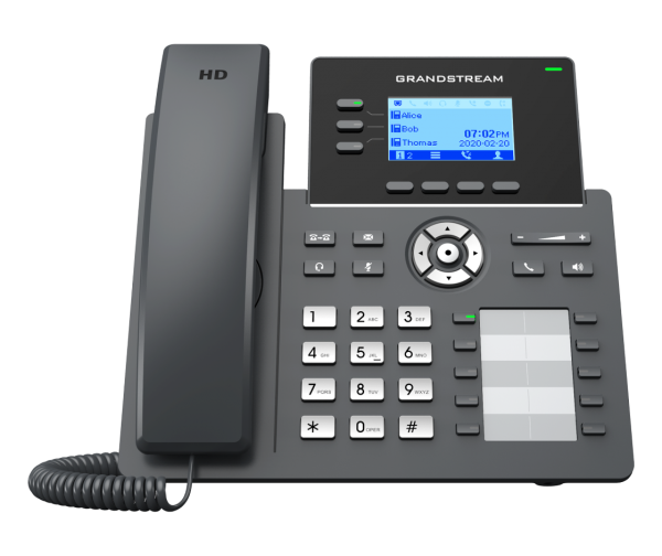 Grandstream GRP2604P, IP телефон. (3 линии,1GbE, 10 BLF, PoE) Grandstream GRP2604P, IP телефон. (3 линии,1GbE, 10 BLF, PoE)