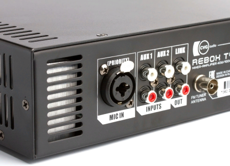 CVGaudio Rebox-T4, миниатюрный профессиональный микшер-усилитель CVGaudio Rebox-T4, миниатюрный профессиональный микшер-усилитель