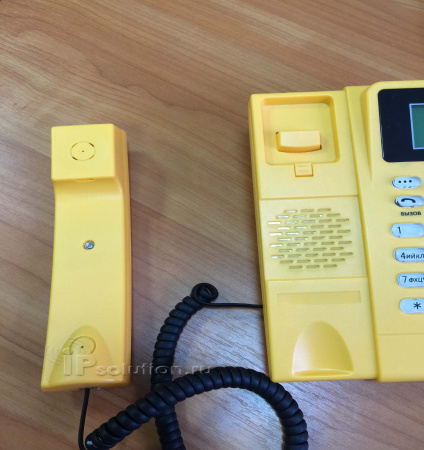 Kammunica GSM-Phone, стационарный GSM телефон (желтый цвет)