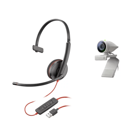 Poly Studio P5 with Blackwire 3210 (USB-A) комплект для персонального общения по видеосвязи