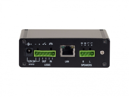 2N SIP Speaker - громкоговоритель со встроенной системой SIP-аудиовещания (настенный монтаж), 8Вт PoE /12Вт 12В, черный