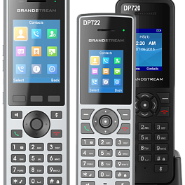 Grandstream DP730, беспроводной DECT ip-телефон