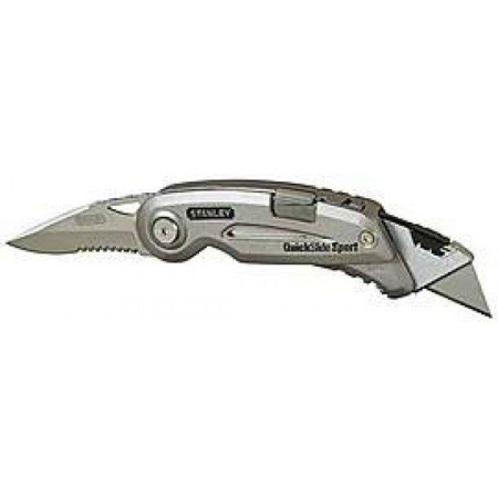 Stanley 0-10-813 Нож с 2-мя лезвиями "QuickSlide Sport Utility Knife", 120 мм