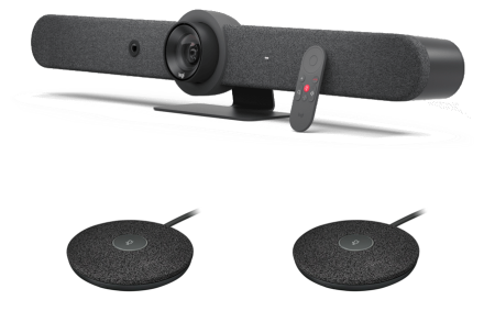 Logitech Rally Bar GRAPHITE , видеобар (комплект с 2 микрофонами)