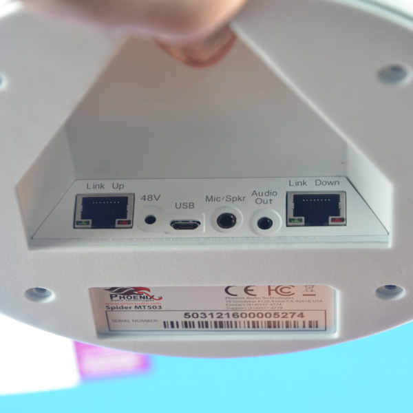 Спикерфон Phoenix Audio Spider (MT503-W) белый