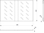 Cabeus, SH-J018-FC-600m-100KG, полка 19" перфорированная глубиной 400 мм для напольных и настенных шкафов глубиной 600 мм, усиленная до 100кг