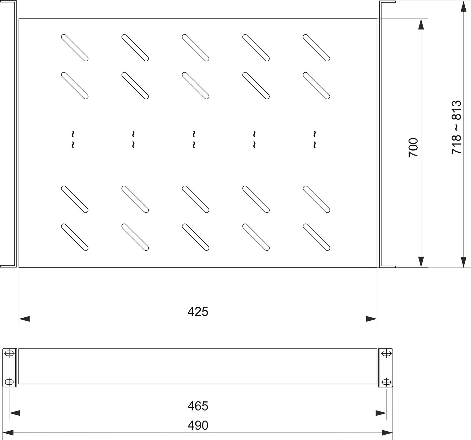 Cabeus, JE05-1000-BK, полка 19" выдвижная для шкафов и стоек глубиной 1000 мм, цвет черный (RAL 9004) Cabeus, JE05-1000-BK, полка 19" выдвижная для шкафов и стоек глубиной 1000 мм, цвет черный (RAL 9004)