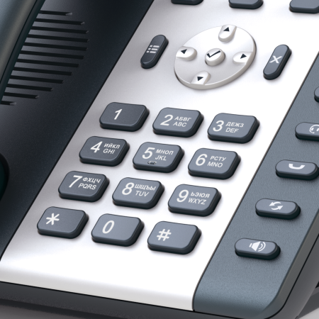 ATCOM A10W, IP-телефон, чб LCD 3", Wi-Fi 802.11bgn, 2x10/100TX, 1 SIP линия, БП в комплекте