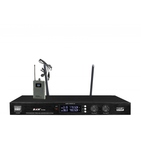 Радиомикрофоны BKR KX-D3820 (два петличных) Радиомикрофоны BKR KX-D3820 (два петличных)