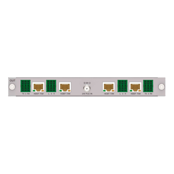 Prestel OC-HD4HBT70, 4-канальная плата выходов HDBaseT