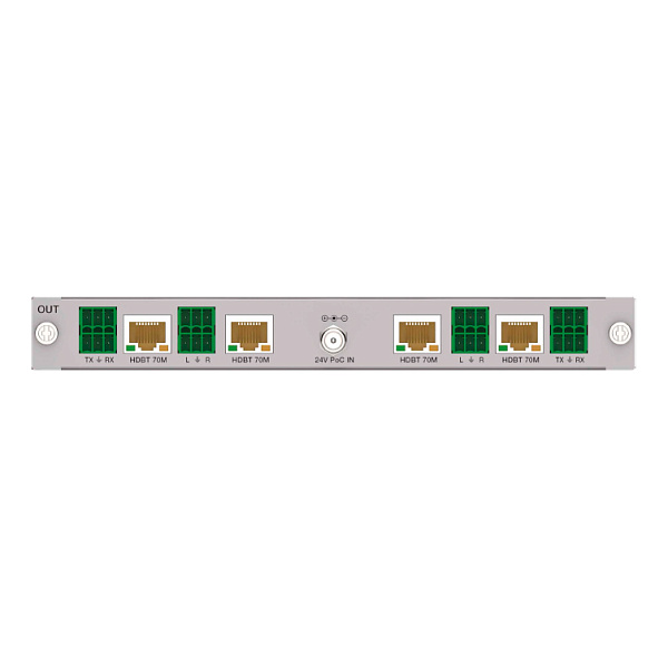 Prestel OC-HD4HBT70, 4-канальная плата выходов HDBaseT