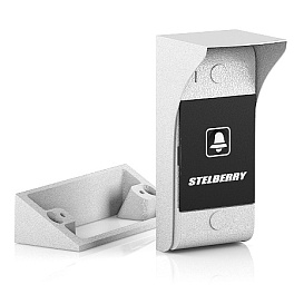 Stelberry S-135, антивандальная абонентская панель с защитным козырьком