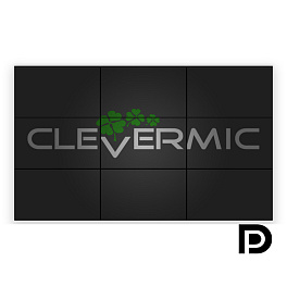 CleverMic DP-W49-3.5-500 - Видеостена 3x3, FullHD 147" DisplayPort 