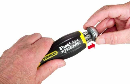 Stanley 0-69-214 - ОТВЕРТКА-ДЕРЖАТЕЛЬ "XTREME MULTI-BIT RATCHET" С ТРЕЩОТКОЙ С 10-ТЬЮ ВСТАВКАМИ Stanley 0-69-214 - ОТВЕРТКА-ДЕРЖАТЕЛЬ "XTREME MULTI-BIT RATCHET" С ТРЕЩОТКОЙ С 10-ТЬЮ ВСТАВКАМИ