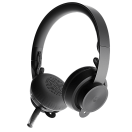 Logitech Zone Wireless UC Headset, беспроводная Bluetooth гарнитура