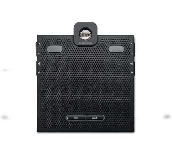 Настольный микрофонный пульт делегата или председателя, встроенный динамик, 10-пиновый разъем для микрофона и считыватель NFC-карт