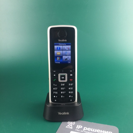 Yealink W52H,дополнительная трубка для комплекта (базовая станция + трубка) SIP-телефона Yealink W52P