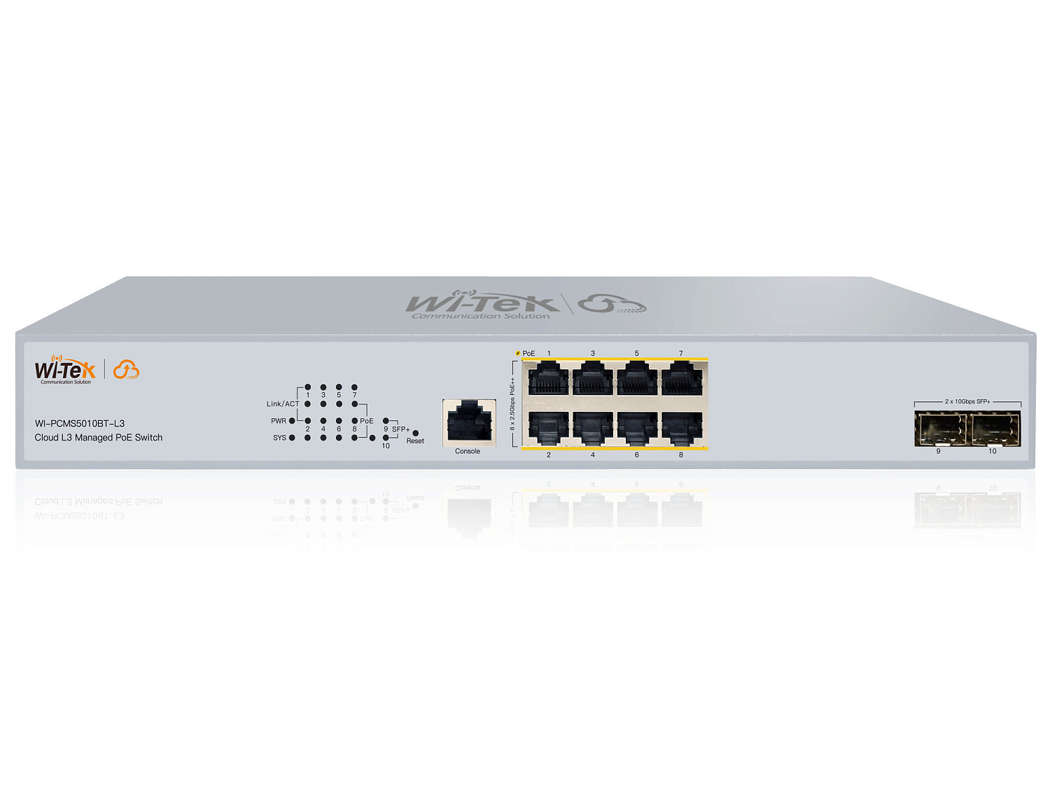 WI-TEK WI-PCMS5010BT-L3, управляемый L3-коммутатор