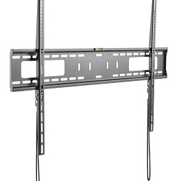 Для ТВ и панелей 50"-100", фиксированный, VESA макс. 900x600мм, плоский 30,5мм, до 100кг, механизм быстрой фиксации