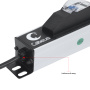 Cabeus, PDU-16-20S-B, блок розеток для 19" шкафов, вертикальный, 20 розеток Schuko, 16А, автомат защиты, алюминиевый корпус, шнур с вилкой Schuko 2 м Cabeus, PDU-16-20S-B, блок розеток для 19" шкафов, вертикальный, 20 розеток Schuko, 16А, автомат защиты, алюминиевый корпус, шнур с вилкой Schuko 2 м