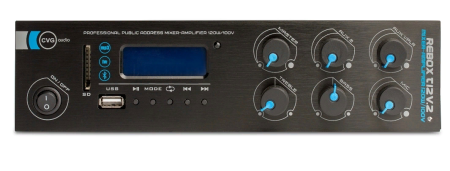 CVGaudio Rebox-T12, профессиональный микшер-усилитель для систем Public Address