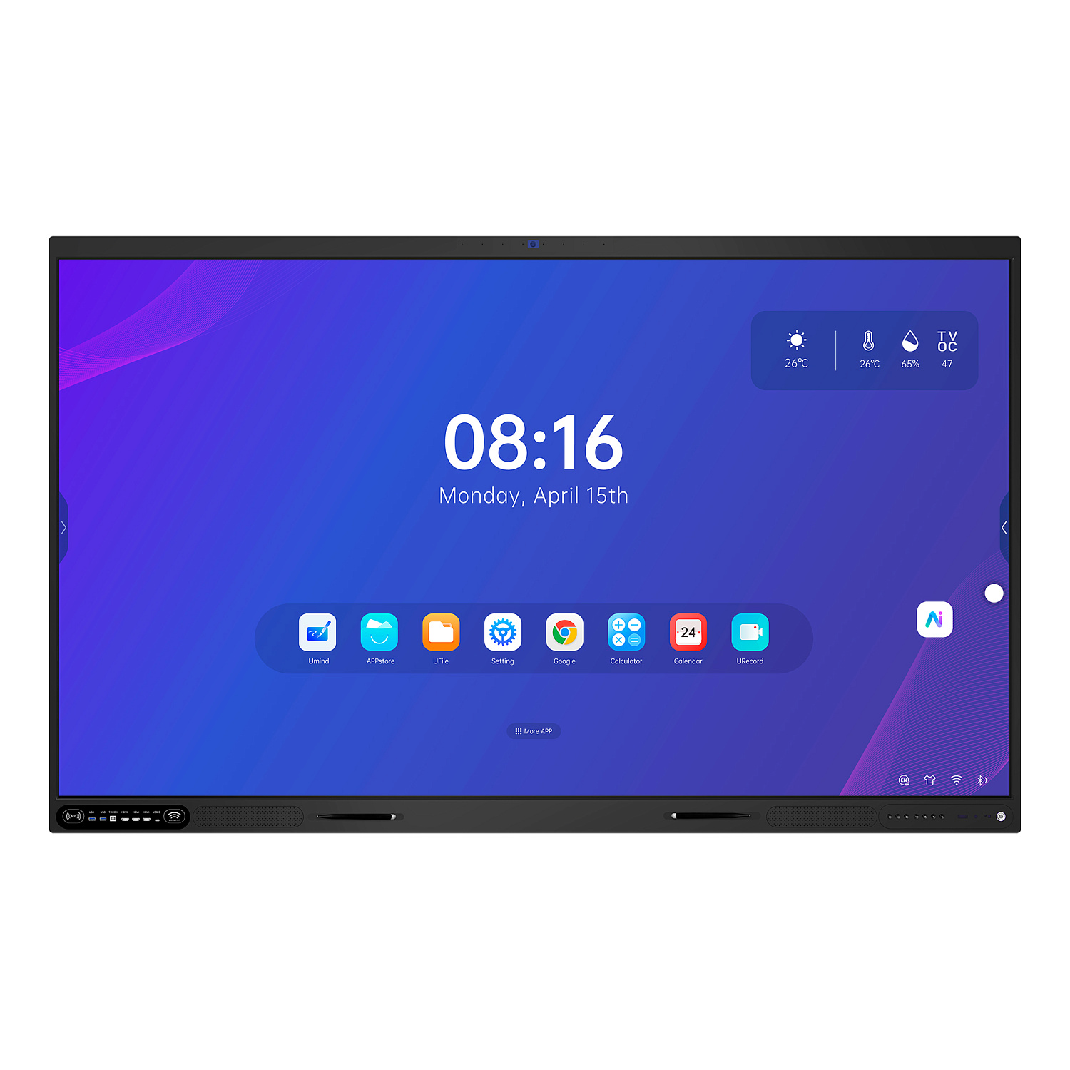 Prestel TSP-4K983P, интерактивная панель 110"
