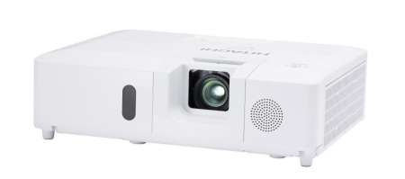 Трехчиповый 3LCD-проектор 5000 ANSI лм (встроенная несменная линза), WXGA (1280 x 800), 16:10, одна лампа, 16.000:1. HDMI x 2. USB. Вес 5,3кг. Белого цвета