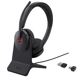 Yealink BH74 with Stand UC, Bluetooth-гарнитура с подставкой Yealink BH74 with Stand UC, Bluetooth-гарнитура с подставкой