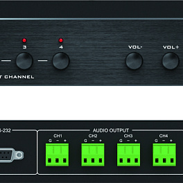 ITC TS-9106M, регулятор громкости 4 канала