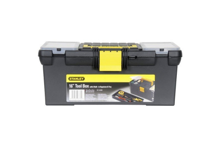 Stanley 1-93-335 - ЯЩИК ДЛЯ ИНСТРУМЕНТА С 2-МЯ ОРГАНАЙЗЕРАМИ В КРЫШКЕ И ЛОТКОМ ПЛАСТМАССОВЫЙ (39,4 x 22,2 x 16,2 СМ) Stanley 1-93-335 - ЯЩИК ДЛЯ ИНСТРУМЕНТА С 2-МЯ ОРГАНАЙЗЕРАМИ В КРЫШКЕ И ЛОТКОМ ПЛАСТМАССОВЫЙ (39,4 x 22,2 x 16,2 СМ)