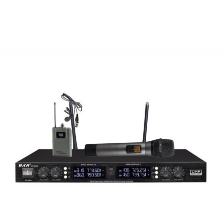 Радиомикрофоны clevermic BKR KX-D3840 (два ручных + два петличных)