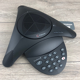 Polycom SoundStation2 non LCD, телефонный аппарат для конференц-связи, без дисплея