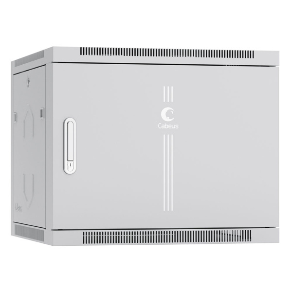 Cabeus, SH-05F-9U60/60m, шкаф телекоммуникационный настенный 19" 9U 600x600x501mm (ШхГхВ) дверь металл Cabeus, SH-05F-9U60/60m, шкаф телекоммуникационный настенный 19" 9U 600x600x501mm (ШхГхВ) дверь металл