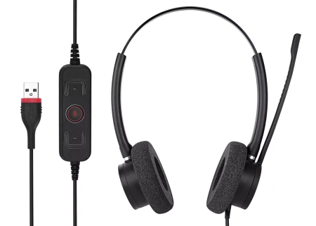 VoiceXpert VXH-300D, USB-гарнитура, аналог Plantronics EncorePro 300
