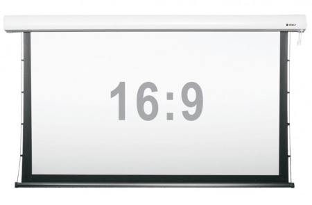 Экран настенный с электроприводом Digis DSTP-16903, формат 16:9, 100" (227x160), MW