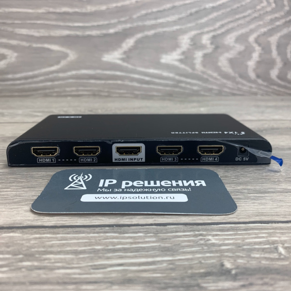 Lenkeng LKV314EDID - Разветвитель 1 в 4 HDMI, 4К, EDID Lenkeng LKV314EDID - Разветвитель 1 в 4 HDMI, 4К, EDID