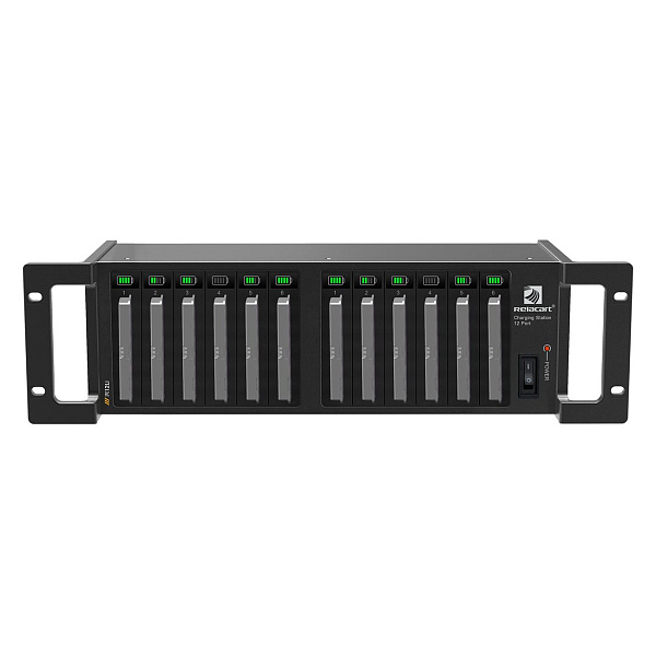 Relacart RC-12li, кейс для зарядки 12 литиевых батарей
