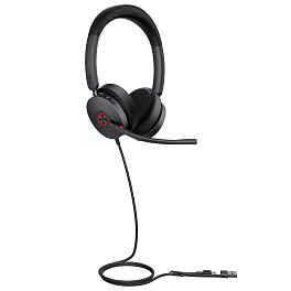 Yealink UH48 Dual UC USB-C/A, проводная гарнитура Yealink UH48 Dual UC USB-C/A, проводная гарнитура