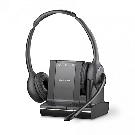 Plantronics W720M, Savi (Over-the-head) — беспроводная (DECT) система для компьютера, мобильного и стационарного телефона, оптимизирована для Microsoft Office Communicator и Lync