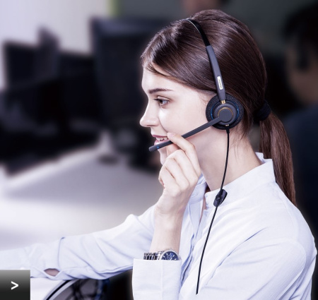 VoiceXpert VXH-700Q, проводная QD-гарнитура