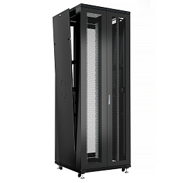 Cabeus, ND-05C-47U80/120-BK, шкаф монтажный телекоммуникационный 19" 47U 800x1200x2277mm (ШхГхВ), цвет черный (RAL 9004)