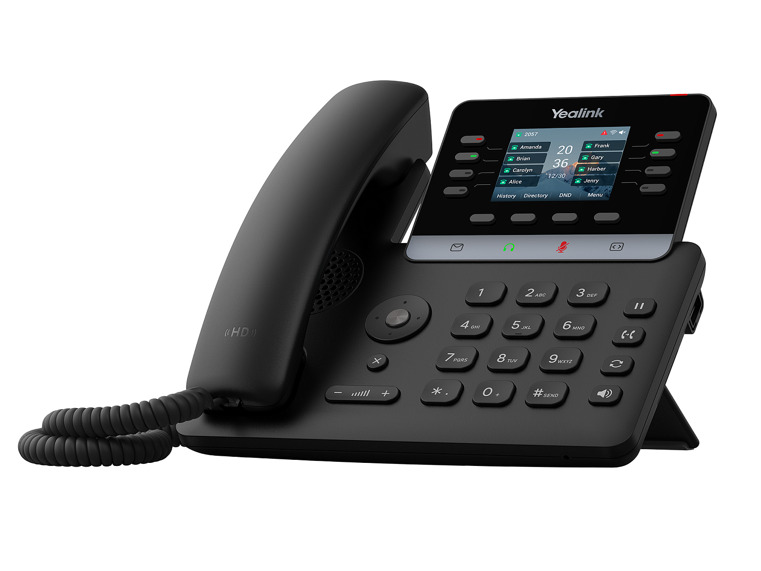 Yealink SIP-T73U, ip-телефон (12 аккаунтов, 2,8" цветной экран, порт USB, BLF, PoE, GigE, без БП)