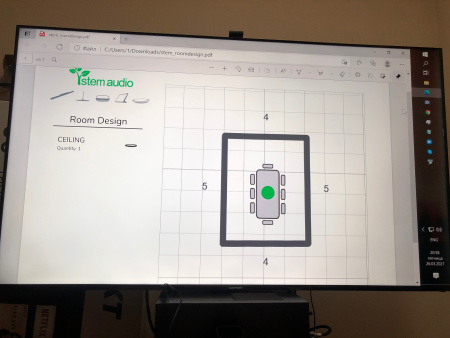 Shure Stem Ceiling, потолочный микрофонный массив